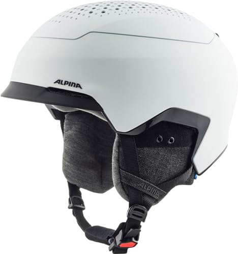 Alpina Banff MIPS - Nachhaltiger, Sicherer und Leichter MIPS Skihelm Mit Schafswolle-Innenfutter Für Erwachsene, White matt, 51-55 cm Alpina Banff MIPS - Nachhaltiger, Sicherer und Leichter MIPS Skihelm Mit Schafswolle-Innenfutter Für Erwachsene, White matt, 51-55 cm von ALPINA