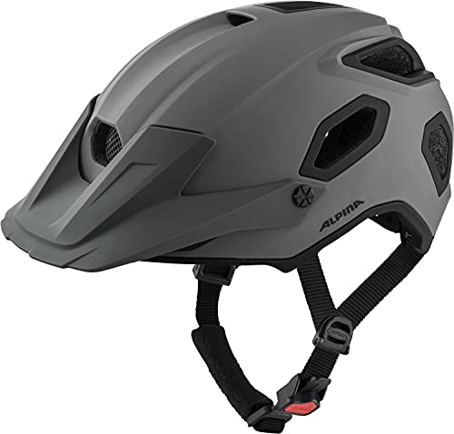 ALPINA CROOT MIPS - Leichter, Robuster & Optimal Belüfteter MIPS Enduro Fahrradhelm Mit Fliegennetz Für Erwachsene, coffee-grey matt, 52-57 cm von ALPINA