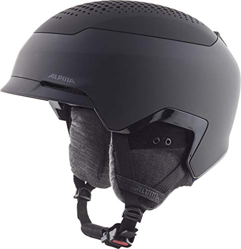 ALPINA Unisex - Erwachsene, GEMS Skihelm, black matt, 55-59 cm von ALPINA