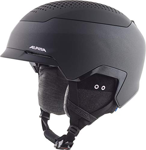 ALPINA Unisex - Erwachsene, GEMS Skihelm, black-rose matt, 55-59 cm von ALPINA