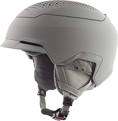 ALPINA Unisex-Erwachsene GEMS Skihelm, Moon-Grey matt, 55-59 cm ALPINA Unisex-Erwachsene GEMS Skihelm, Moon-Grey matt, 55-59 cm von ALPINA