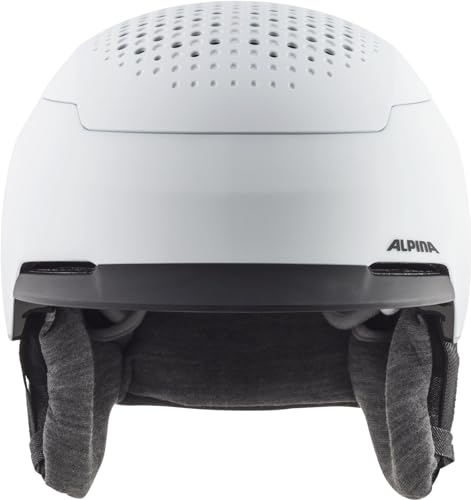 ALPINA Unisex-Erwachsene GEMS Skihelm, White matt, 55-59 cm ALPINA Unisex-Erwachsene GEMS Skihelm, White matt, 55-59 cm von ALPINA