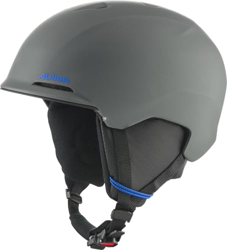 ALPINA Unisex Jugend BRIX JR Skihelm, Midnight-Grey matt, 51-55 ALPINA Unisex Jugend BRIX JR Skihelm, Midnight-Grey matt, 51-55 von ALPINA