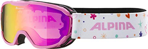 ALPINA PHEOS JR. - Verspiegelte, Kontrastverstärkende & Polarisierte Skibrille Mit 100% UV-Schutz Für Kinder, rose, One Size ALPINA PHEOS JR. - Verspiegelte, Kontrastverstärkende & Polarisierte Skibrille Mit 100% UV-Schutz Für Kinder, rose, One Size von ALPINA