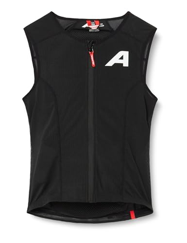 ALPINA PROSHIELD JUNIOR VEST - Flexibler, Atmungsaktiver & Individuell Einstellbarer Rückenprotektor Für Kinder, black, 176 von ALPINA