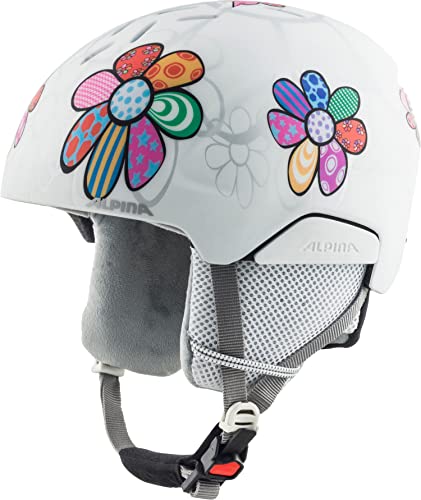 Alpina PIZI - Sicherer, Bruchfester & Individuell Anpassbarer Skihelm Mit Abnehmbaren Ohrenpolstern Für Kinder, Patchwork-Flower matt, 51-55 cm Alpina PIZI - Sicherer, Bruchfester & Individuell Anpassbarer Skihelm Mit Abnehmbaren Ohrenpolstern Für Kinder, Patchwork-Flower matt, 51-55 cm von ALPINA