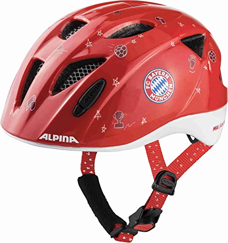 Alpina Kinder Fahrradhelm Leichter, Sicherer & Bruchfester FC Bayern Fahrradhelm Mit Optionalen LED-Licht Für Kinder, FCB Gloss, 47-51cm Alpina Kinder Fahrradhelm Leichter, Sicherer & Bruchfester FC Bayern Fahrradhelm Mit Optionalen LED-Licht Für Kinder, FCB Gloss, 47-51cm von ALPINA