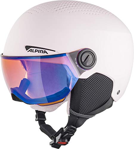 ALPINA ZUPO Visor Q-LITE - Hochwertiger & Leichter Skihelm Mit Kontrastverstärkendem Visier Für Kinder, Rose matt, 54-58 cm ALPINA ZUPO Visor Q-LITE - Hochwertiger & Leichter Skihelm Mit Kontrastverstärkendem Visier Für Kinder, Rose matt, 54-58 cm von ALPINA