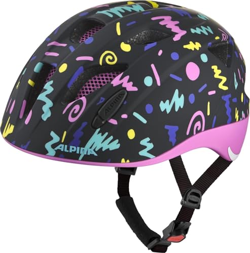 ALPINA XIMO - Leichter, Sicherer & Bruchfester Fahrradhelm Mit LED-Licht Für Kinder, Black-Confetti matt, 47-51 cm ALPINA XIMO - Leichter, Sicherer & Bruchfester Fahrradhelm Mit LED-Licht Für Kinder, Black-Confetti matt, 47-51 cm von ALPINA