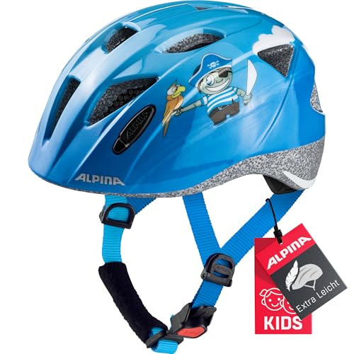 ALPINA XIMO - Leichter, Sicherer & Bruchfester Fahrradhelm Mit Optionalen LED-Licht Für Kinder, pirate gloss, 47-51 cm ALPINA XIMO - Leichter, Sicherer & Bruchfester Fahrradhelm Mit Optionalen LED-Licht Für Kinder, pirate gloss, 47-51 cm von ALPINA