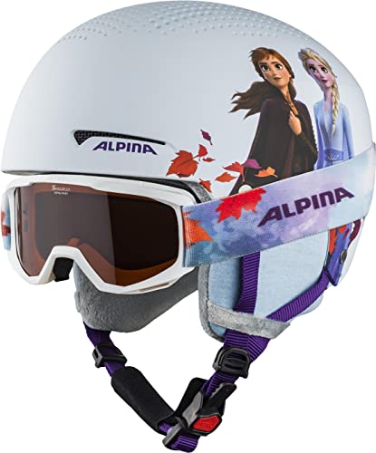 ALPINA ZUPO DISNEY SET - Hochwertiges, Sicheres & Exklusives Disney Set aus Skibrille & Skihelm Für Kinder, Frozen II, 51-55 cm ALPINA ZUPO DISNEY SET - Hochwertiges, Sicheres & Exklusives Disney Set aus Skibrille & Skihelm Für Kinder, Frozen II, 51-55 cm von ALPINA