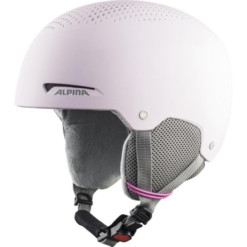 Alpina ZUPO - Sicherer, Stoßabsorbierender, Belüfteter & Schlagfester Skihelm Für Kinder, Light-Rose matt, 46-48 cm von ALPINA