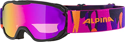 ALPINA PHEOS JR. Q-LITE - Verspiegelte, Kontrastverstärkende Skibrille Mit 100% UV-Schutz Für Kinder, Black-Pink matt, One Size ALPINA PHEOS JR. Q-LITE - Verspiegelte, Kontrastverstärkende Skibrille Mit 100% UV-Schutz Für Kinder, Black-Pink matt, One Size von ALPINA