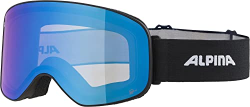 ALPINA SLOPE Q-LITE - Verspiegelte, Kontrastverstärkende OTG Skibrille Mit 100% UV-Schutz Für Erwachsene, black matt, One Size ALPINA SLOPE Q-LITE - Verspiegelte, Kontrastverstärkende OTG Skibrille Mit 100% UV-Schutz Für Erwachsene, black matt, One Size von ALPINA