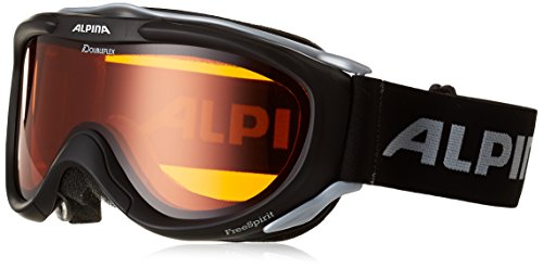 Alpina Skibrille FreeSpirit, schwarz transparent dlh (black transparent dlh), One size, A7008-131 von ALPINA