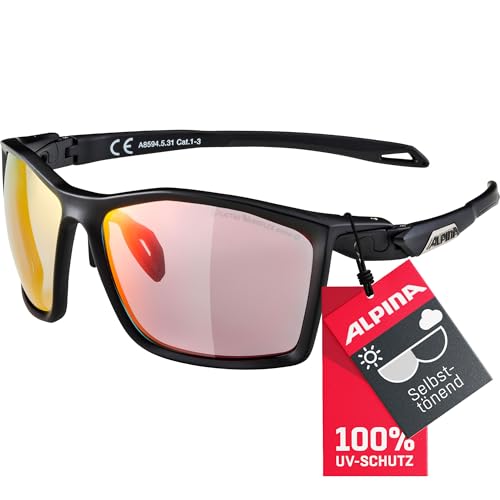ALPINA TWIST FIVE QV - Kontrastverstärkende, Selbsttönende & Beschlagfreie Sport- & Fahrradbrille Mit 100% UV-Schutz Für Erwachsene ALPINA TWIST FIVE QV - Kontrastverstärkende, Selbsttönende & Beschlagfreie Sport- & Fahrradbrille Mit 100% UV-Schutz Für Erwachsene von ALPINA