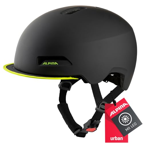 Alpina Unisex, Fahrradhelm, Black-Neon Yellow Matt, 52-57 cm Alpina Unisex, Fahrradhelm, Black-Neon Yellow Matt, 52-57 cm von ALPINA
