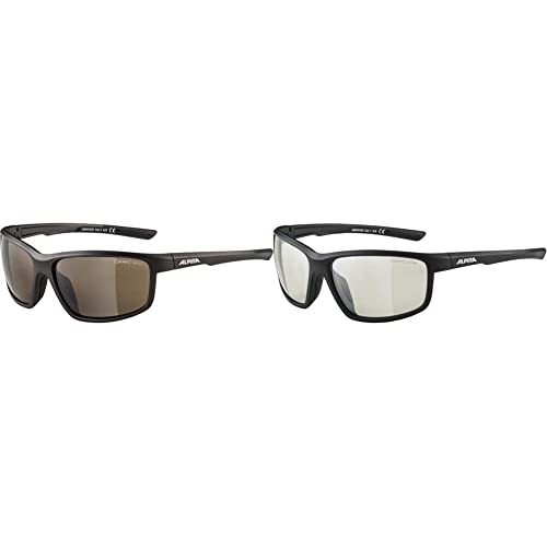 Alpina Unisex - Erwachsene, DEFEY Sportbrille, tin matt-black, One Size & Unisex - Erwachsene, DEFEY Sportbrille, black matt, One Size Alpina Unisex - Erwachsene, DEFEY Sportbrille, tin matt-black, One Size & Unisex - Erwachsene, DEFEY Sportbrille, black matt, One Size von ALPINA
