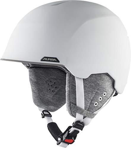 Alpina ALBONA - Sicherer, Bruchfester & Individuell Anpassbarer Skihelm Für Erwachsene, White matt, 57-61 cm Alpina ALBONA - Sicherer, Bruchfester & Individuell Anpassbarer Skihelm Für Erwachsene, White matt, 57-61 cm von ALPINA
