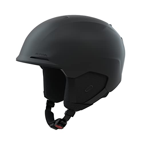 Alpina Unisex-Erwachsene BRIX Skihelm, Black matt, 55-59 von ALPINA