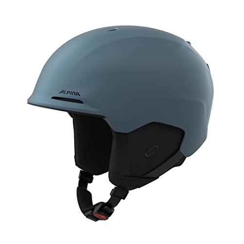 Alpina Unisex-Erwachsene BRIX Skihelm, Dirt-Blue matt, 51-55 von ALPINA