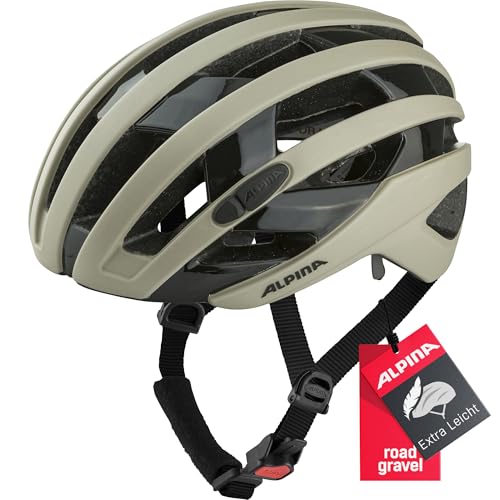 ALPINA RAVEL - Sicherer, Individuell Anpassbarer & Belüfteter Fahrradhelm Mit Fliegennetz Für Erwachsene, mojave-sand matt, 51-56 cm ALPINA RAVEL - Sicherer, Individuell Anpassbarer & Belüfteter Fahrradhelm Mit Fliegennetz Für Erwachsene, mojave-sand matt, 51-56 cm von ALPINA