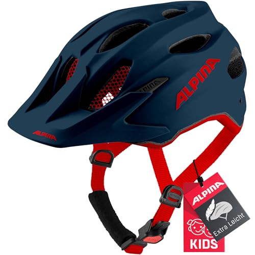 Alpina Carapax JR. - Leichter, Robuster und Sicherer Fahrradhelm Mit Fliegennetz und Optionalen LED-Licht für Kinder, Indigo matt, 51-56 cm Alpina Carapax JR. - Leichter, Robuster und Sicherer Fahrradhelm Mit Fliegennetz und Optionalen LED-Licht für Kinder, Indigo matt, 51-56 cm von ALPINA