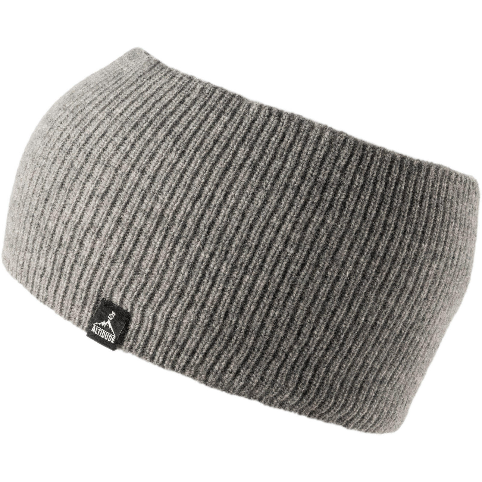 Merino Stirnband Hermit Ripp Strick Kopfband Ohren Schützer Lamm Wolle von ALTIDUDE