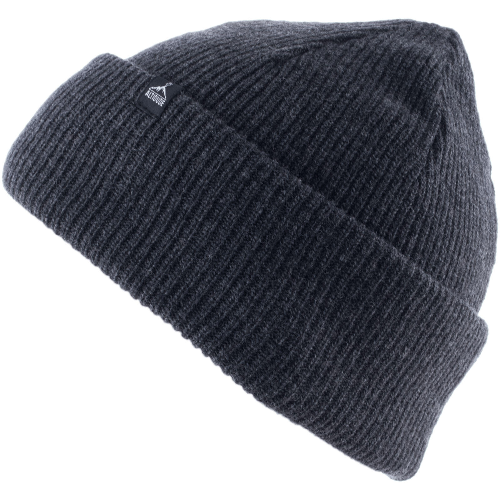 Wintermütze Hermit Rip Grob Strickmütze Unisex Beanie Mütze Merino Wolle von ALTIDUDE