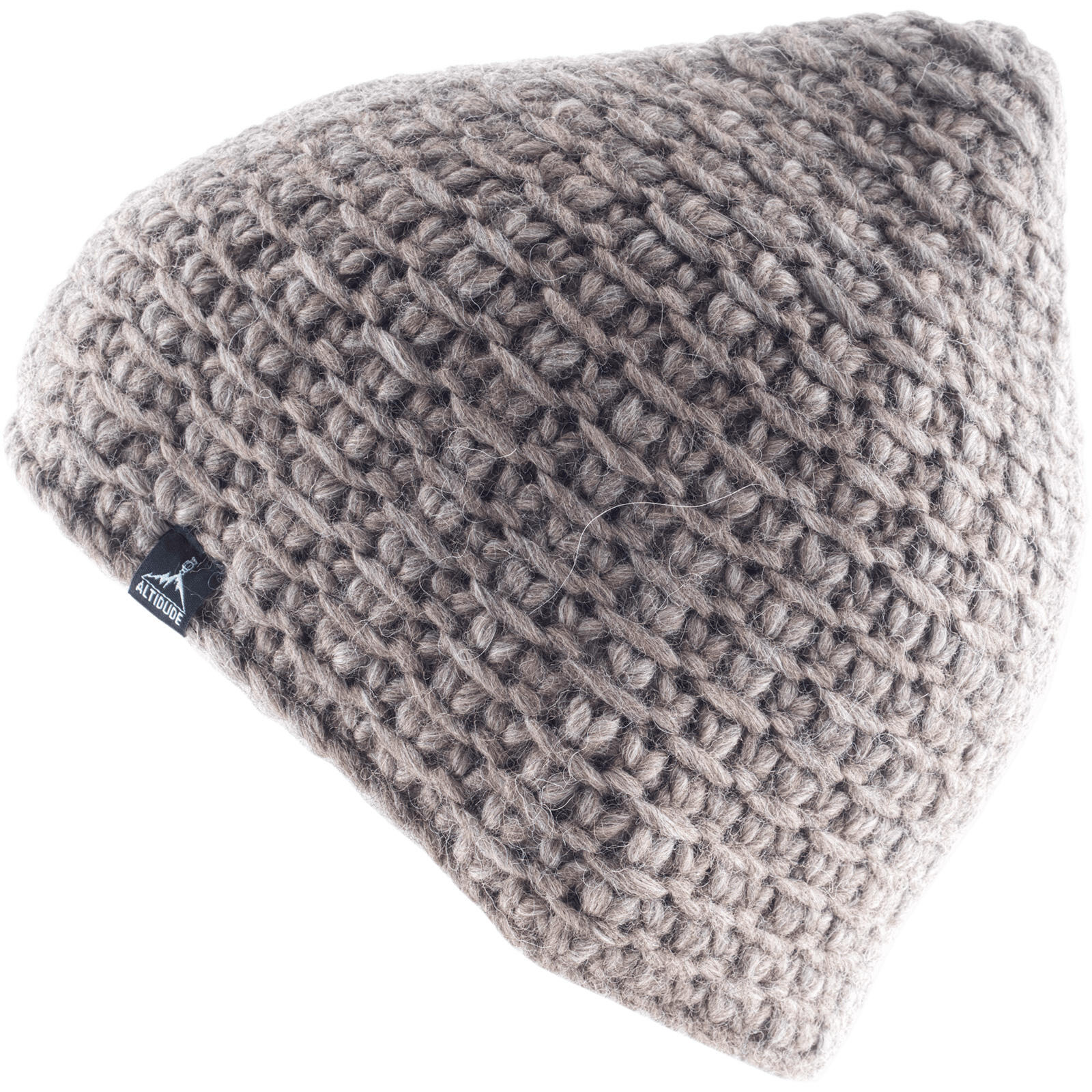 Wintermütze Nest Grob Strickmütze Unisex Beanie Mütze Alpaca Merino Wolle von ALTIDUDE