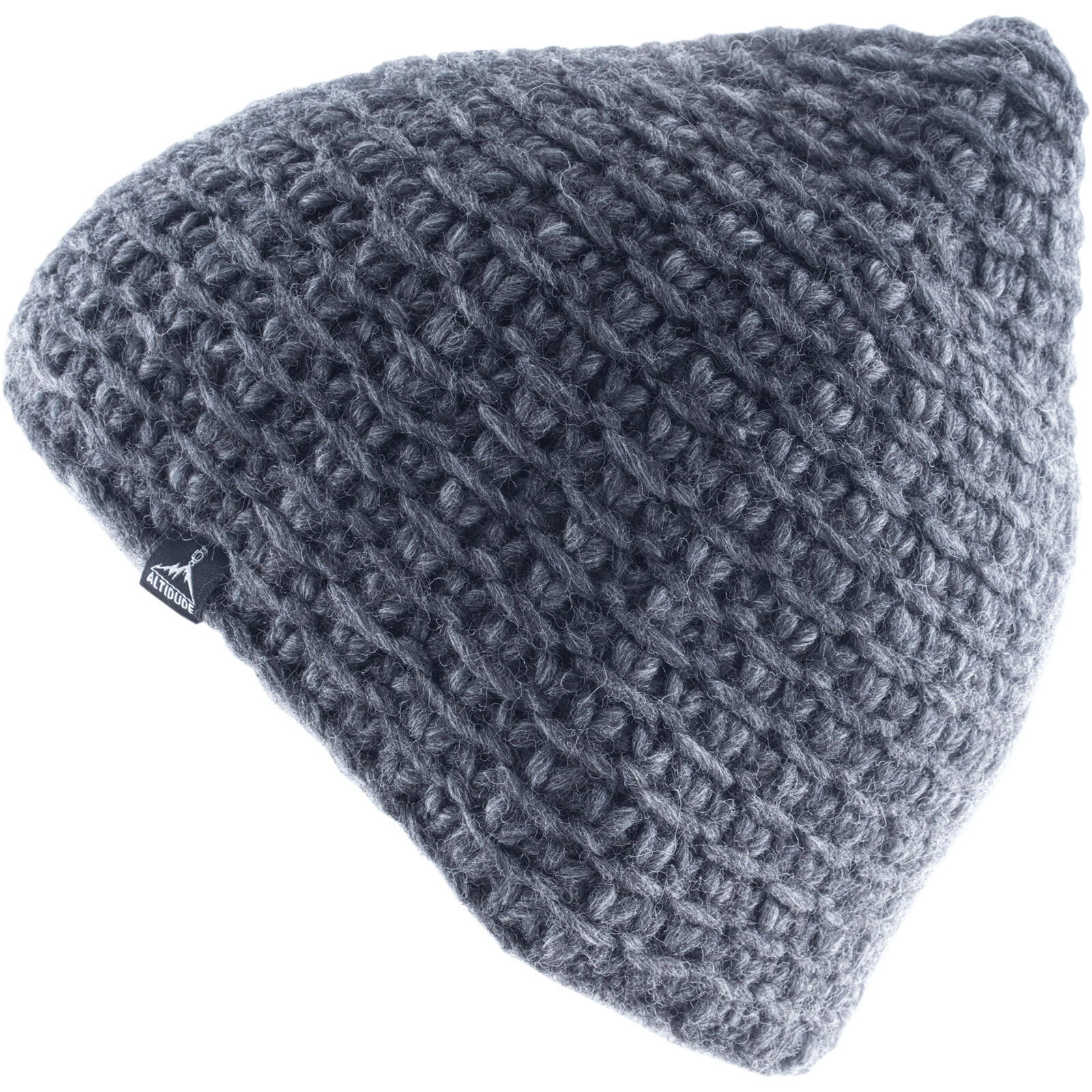 Wintermütze Nest Grob Strickmütze Unisex Beanie Mütze Alpaca Merino Wolle von ALTIDUDE