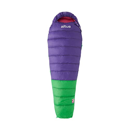 Andes 400D Z80 | Temperatur -8 bis +10 °C | Schlafsack | Violett | Mumienform | Feder | Berge | Camping | Ausflüge | Erwachsene | Unisex | für Damen und Herren Andes 400D Z80 | Temperatur -8 bis +10 °C | Schlafsack | Violett | Mumienform | Feder | Berge | Camping | Ausflüge | Erwachsene | Unisex | für Damen und Herren von ALTUS