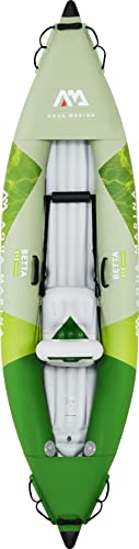 Aqua Marina , 1er Kajak aufblasbar im Set Betta-312 2022 10‘3“ 1 Person Kanu Schlauchboot mit Paddel, Pumpe, Tasche 312 x 80 cm Aqua Marina , 1er Kajak aufblasbar im Set Betta-312 2022 10‘3“ 1 Person Kanu Schlauchboot mit Paddel, Pumpe, Tasche 312 x 80 cm von Aqua Marina