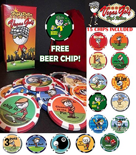 AMA Golf High Roller Edition Vegas Spiel enthält 14 Chips AMA Golf High Roller Edition Vegas Spiel enthält 14 Chips von AMAGolf