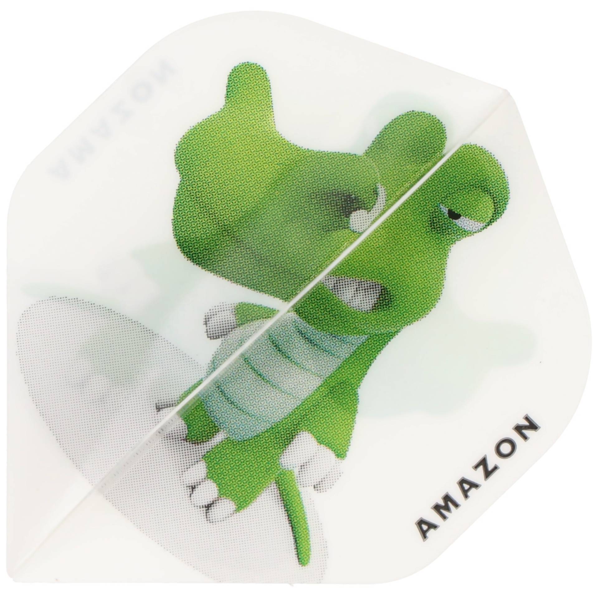 Krokodil Dart Flight weiß mit Motiv, 3 Stück Krokodil Dart Flight weiß mit Motiv, 3 Stück von AMAZON