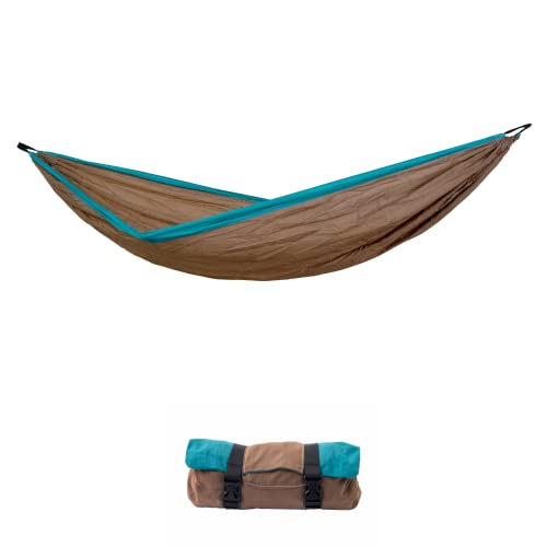 AMAZONAS Ultra-Light Hängematte Silk Traveller XL Mountain Ultraleicht und komfortabel 385 g 295 x 150 cm Packmaß 25 x 8cm bis 200 kg von AMAZONAS