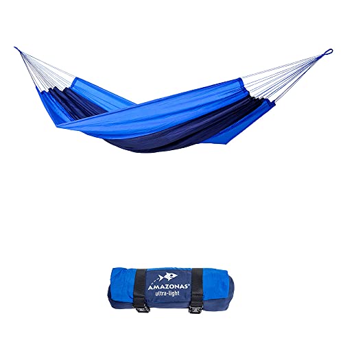 AMAZONAS Ultra-Light Hängematte Silk Traveller Ocean 350g 220x140cm Packmaß 21 x 6,5cm bis 150kg AMAZONAS Ultra-Light Hängematte Silk Traveller Ocean 350g 220x140cm Packmaß 21 x 6,5cm bis 150kg von AMAZONAS
