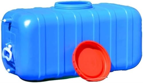 AMAZWI 100-Liter-Wassertank Wassertank Großer Kapazität Wasserspeicherkrug for Camping, Multifunktionaler Wasserspeicher for Camping Und Wandern, Blau von AMAZWI