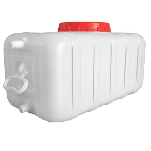 AMAZWI Wasserspeicher, tragbarer Wasserbehälter, Wassertank, große Kapazität, Trinkwasserflasche, Eimer, Aufbewahrungsbehälter, Outdoor-Wassereimer (50 l) von AMAZWI