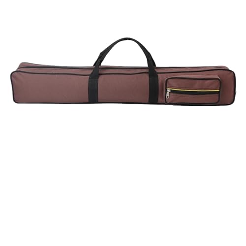 AMEEDA Billard Queue Tasche Pool Queue Fall Tragbare Griff Billard Sticks Tragetasche Container Billard Stick Lagerung Tasche Billard Zubehör(Coffee) von AMEEDA