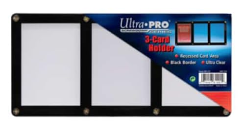 Ultra Pro 3 Card Holder - Schraubhüllen Screwdown Black Schwarz Ultra Clear Ultra Pro 3 Card Holder - Schraubhüllen Screwdown Black Schwarz Ultra Clear von AMIGO