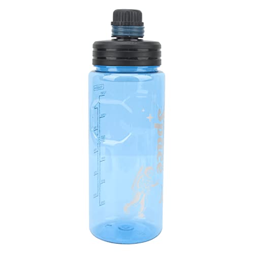 AMONIDA Sportkrug, Trinkflaschen Lebensmittelqualität PC 1500 Ml 27 cm Hoch Zum Radfahren (Blau) von AMONIDA