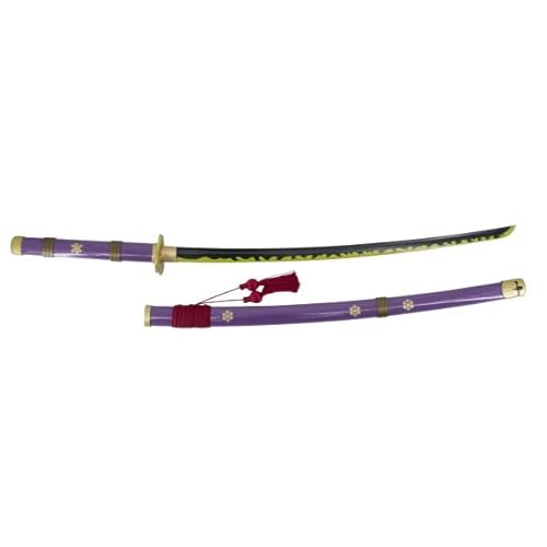 Funktionales Katana, 104 cm Damaststahlklinge, rotes Design, encordierter schwarzer Griff, inklusive Ständer und dekorativer Holzkiste. Modell: S2252RD. Funktionales Katana, 104 cm Damaststahlklinge, rotes Design, encordierter schwarzer Griff, inklusive Ständer und dekorativer Holzkiste. Modell: S2252RD. von AMONT