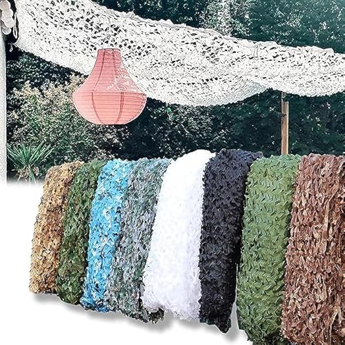 AMXFS 2023 verdickt Tarnnetz Sonnensegel Camouflage Net 4x6m - Weiße Tarnung Sonnenschutznetze Partydekoration Tarnung Sonnenschutz Net Sichtschutz Autoplanen Woodland Armee AMXFS 2023 verdickt Tarnnetz Sonnensegel Camouflage Net 4x6m - Weiße Tarnung Sonnenschutznetze Partydekoration Tarnung Sonnenschutz Net Sichtschutz Autoplanen Woodland Armee von AMXFS