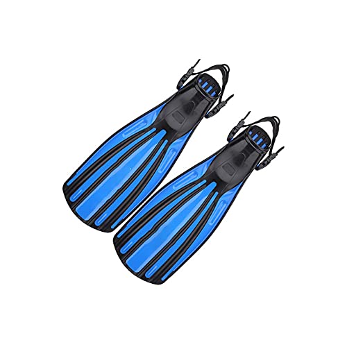 Einstellbare Schwimmflossen, Flossen Beruf Tauchflossen Flossen Wal Erwachsene Flexibel Einstellbar Surfen Schnorcheln Fuß Wassersport Schwimmschuhe(Blue,ML(41 44)) von AMZBNEIDI