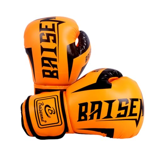 AMZLORD PU-Boxtrainingshandschuhe, reißfeste Handschutzhandschuhe, atmungsaktiv, einmaliger Aufkleber for Erwachsene und Kinder von AMZLORD