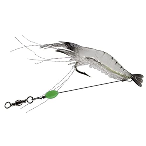 ANCLLO 10 Stück Shrimp Bait Set Kunststoff Shrimp Angelköder Weicher leuchtender Angelköder mit scharfen Haken Angelgeräten ANCLLO 10 Stück Shrimp Bait Set Kunststoff Shrimp Angelköder Weicher leuchtender Angelköder mit scharfen Haken Angelgeräten von ANCLLO