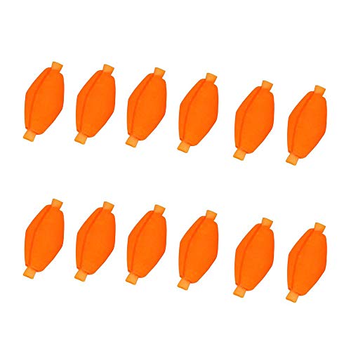ANCLLO 6 x Schwimmer aus Schaumstoff, Oliven-Form, Indikatoren, Fliegenfischzubehör, rot ANCLLO 6 x Schwimmer aus Schaumstoff, Oliven-Form, Indikatoren, Fliegenfischzubehör, rot von ANCLLO