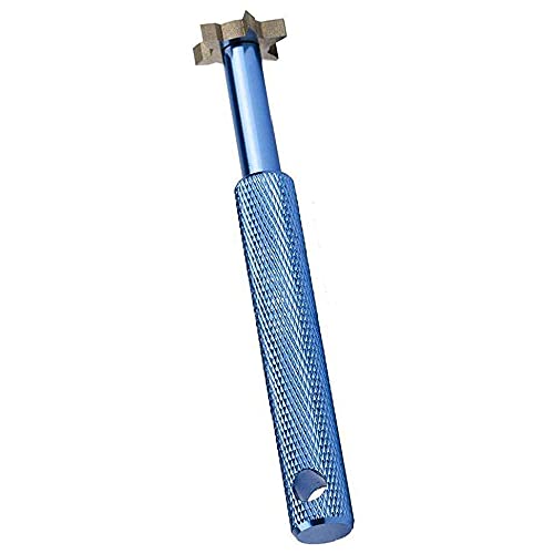 ANCLLO Golf Club Groove 1 pcs Reiniger Golfschläger Groove Sharpener Werkzeug mit 6 Köpfen für Verschiedene Rillendesigns Reinigungsgerät Pitchgabel-Zubehör,alle Eisen,Pitching,Sand,Lob, Spalt(Blau) ANCLLO Golf Club Groove 1 pcs Reiniger Golfschläger Groove Sharpener Werkzeug mit 6 Köpfen für Verschiedene Rillendesigns Reinigungsgerät Pitchgabel-Zubehör,alle Eisen,Pitching,Sand,Lob, Spalt(Blau) von ANCLLO