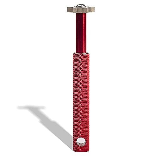 ANCLLO Golf Club Groove 1 pcs Reiniger Golfschläger Groove Sharpener Werkzeug mit 6 Köpfen für Verschiedene Rillendesigns Reinigungsgerät Pitchgabel-Zubehör,alle Eisen,Pitching,Sand,Lob, Spalt (Rot) ANCLLO Golf Club Groove 1 pcs Reiniger Golfschläger Groove Sharpener Werkzeug mit 6 Köpfen für Verschiedene Rillendesigns Reinigungsgerät Pitchgabel-Zubehör,alle Eisen,Pitching,Sand,Lob, Spalt (Rot) von ANCLLO